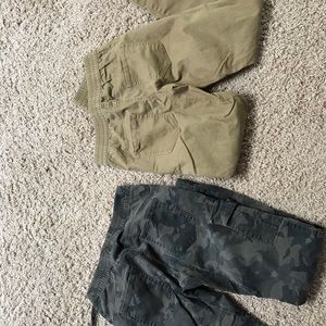 Rue 21 khaki and camouflage jogger pants
